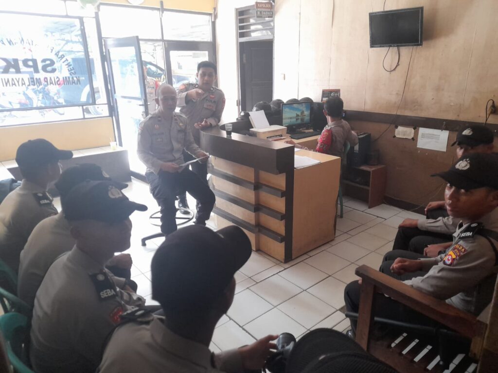 Polsek Banjar Sambut Kedatangan Siswa Diktuk Bintara Polri Gelombang II T.A. 2023 di Polsek Banjar 8 WhatsApp Image 2023 11 02 at 17.42.24