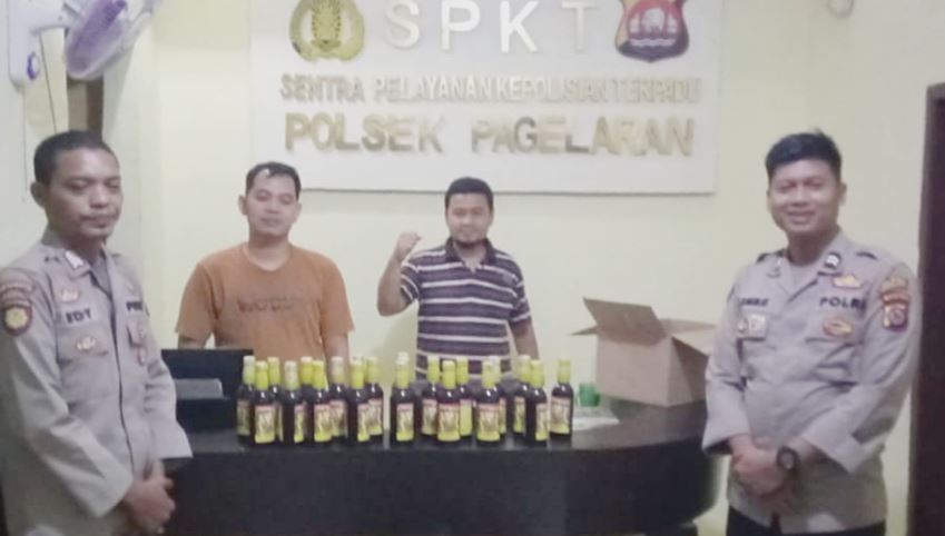 Razia Polsek Pagelaran: Penyitaan Miras dan Penekanan Kriminalitas 9 sek pagelaran